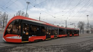 Санкт Петербург катка на Трамваях частичные  маршруты 23, 30, 65, 7, 27