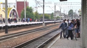 Поезда в Луганске возобновляют свою работу