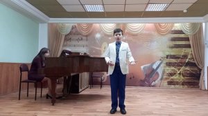 Козлов Владислав - А. Аренский "Комар один задумавшись"