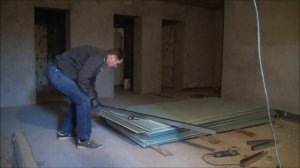 Установка профилей. Монтаж гипсокартона на стены своими руками
