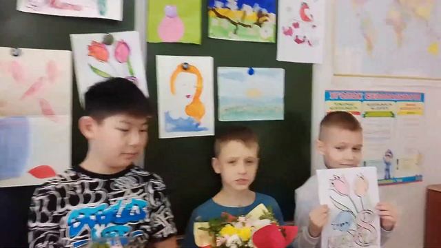 Поздравляем Маму и Бабушку с Международным Женским Днем 8 марта!