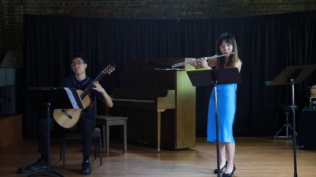 Nikita Koshkin - Sonata for Flute and Guitar (Weiyi Zheng, flute; Yuxi "Jaden" Long, guitar) смотреть онлайн