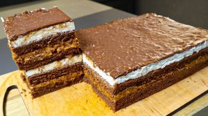 Лучший торт за 30 минут. Домашний торт сникерс. Просто и вкусно. Вашим детям точно понравится.