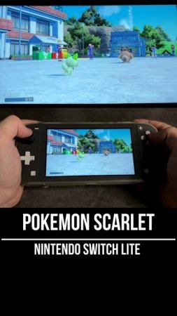 Pokemon Scarlet Nintendo Switch Lite Gameplay