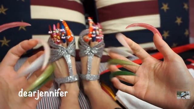 ✅ #5 THE ULTIMATE SEMI-HOLIDAY GLITTER FULL SET NAIL MODELING | HIGH HEELS EDITION 👠👠 смотреть онлайн