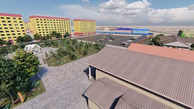 3D жобалау. Атырау қаласы, Береке ықшам ауданы. смотреть онлайн