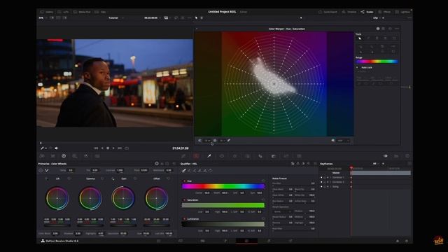 [Color Warper] на стероидах в Davinci Resolve