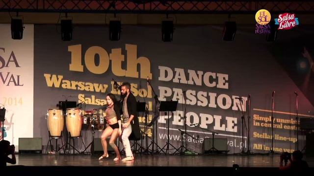 Nuno & Vanda @ El Sol Warsaw Salsa Festival 2014 смотреть онлайн