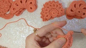 Учимся вязать мотивы ирландским кружевом для ЖиЛеТа. Узор 1