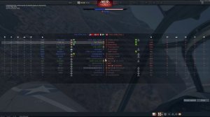 War Thunder. Вечер в ТСБ на Р-40. Когда после работы, попадаешь с места в "карьер".