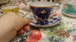 Чайные пары СССР, огромное спасибо Алле за подарок, с днём рождения меня!