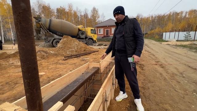 Свайный Ростверк по проекту под баню и под забор смотреть онлайн