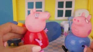 Свинка Пеппа тяжелая сковородка Папа Свин обнаглел мультик для детей