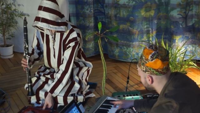 Karnay, clarinet & electronic. Singular Clap - Green Noise. Ambient live.