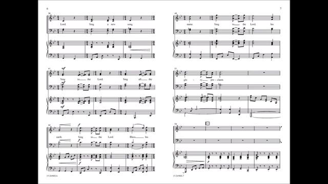 Cantate Domino (SATB) - Mark Hayes смотреть онлайн