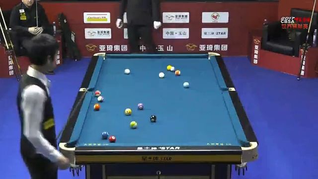 Michael Hill VS Kamihashi Keishin - Men - 2017 Chinese Billiards World Championship смотреть онлайн
