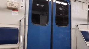 Поездка на поезде 81-717.5м/714.5м "Номерной" №2500, Зябликово - Люблино (ЛДЛ). Москва