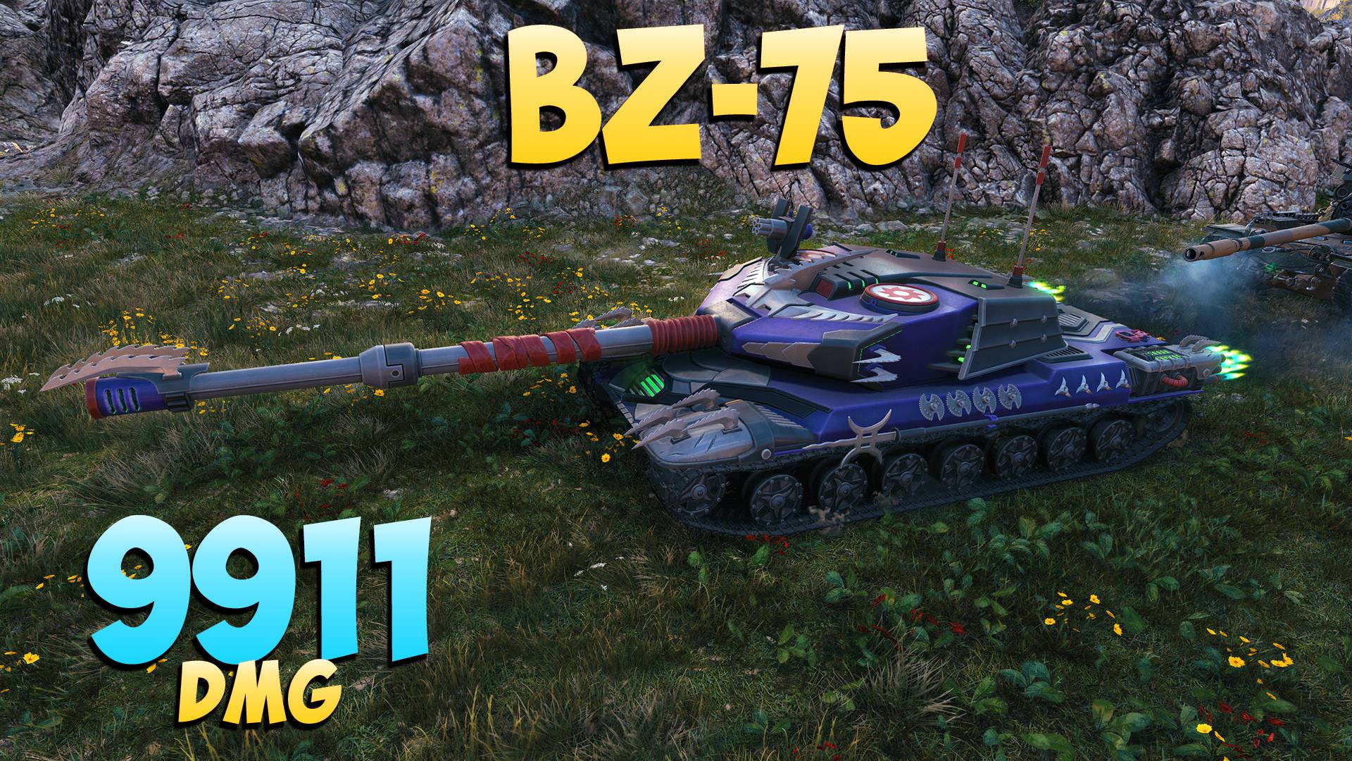 BZ-75 - 6 Kills 9.9K DMG - Легенда! - Мир Танков