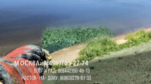 Гидропосев газона в Твери | Укрепление берега Волги посевом многолетних трав