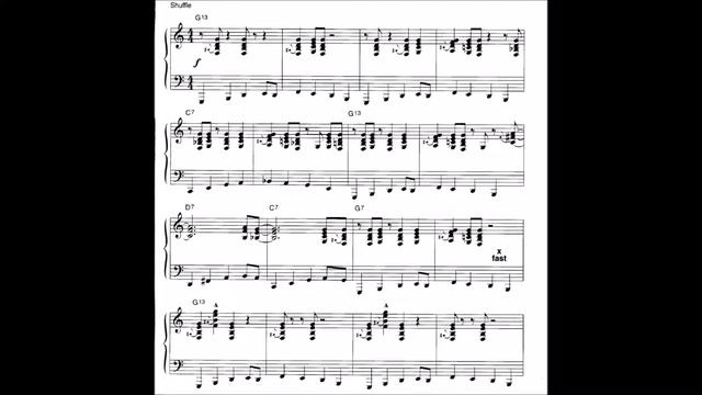 Dave Limina - Hammond Organ Riff 12 - Shuffle - Tutorial Lesson Keyboard Piano смотреть онлайн