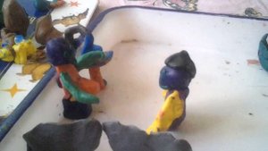 Как сын какает