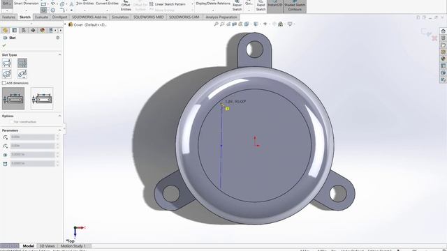 L19-2  Cover | SolidWorks Assembly Serial Tutorial | SolidWorks