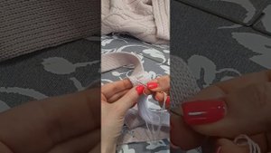 Горизонтальная петля на планке. Машинное вязание