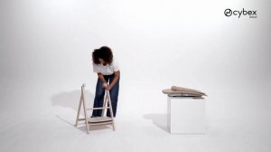 Как установить шезлонг на стульчик Click & Fold