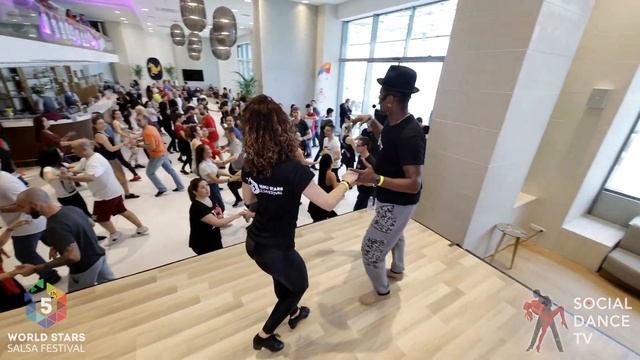 Falco Benalcazar  Amneris Martinez at 5th World Stars Salsa Festival - Albena  Bulgaria 2019!