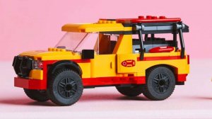 LEGO. Лего. внедорожник спасателей.LEGO City 6045#джип#внедорожник#грузовик#машинка#