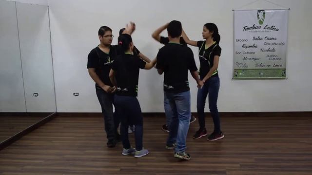 Figura 70 setenta por las Manos de Salsa Casino. Nivel Básico 5