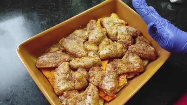 Куриные крылышки в духовке — хрустящая корочка! 🍗🔥