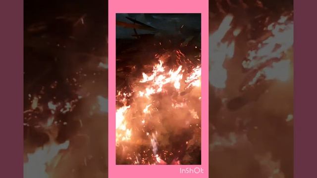 ЗВУК ДЕРЕВЕНСКОГО КОСТРА#медитация#позитив 7 минут!