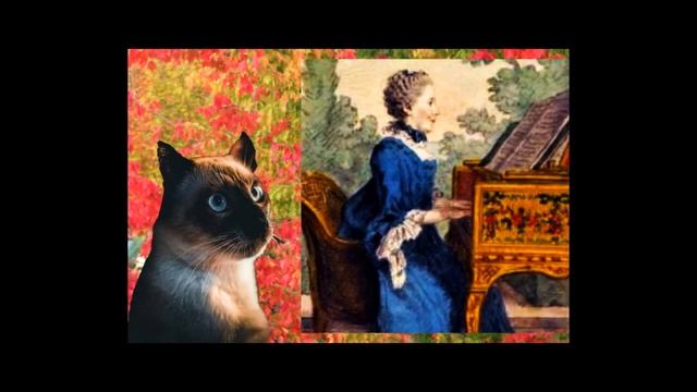 SCARLATTI Domenico (1685-1757) "Fugue du chat ", sonate n° 30 (1738)- clavecin Scott Ross 1976 смотреть онлайн