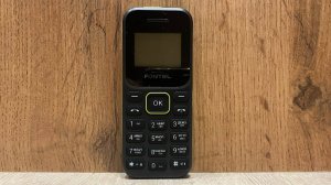 Распаковка и обзор сотового телефона Fontel FP100