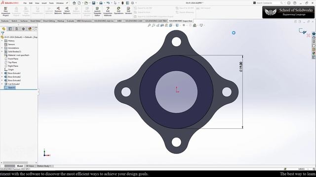 Solidworks Tutorial 2024