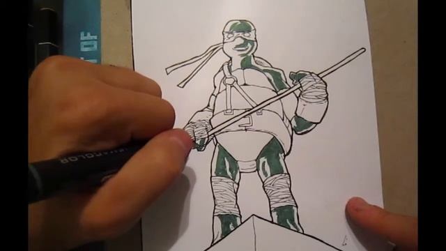 Sketch 29 Donatello Teenage Mutant Ninja Turtles смотреть онлайн