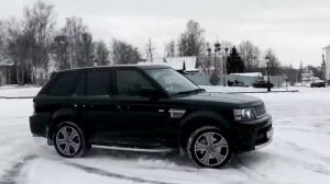Дрифт Range Rover Sport 3.0