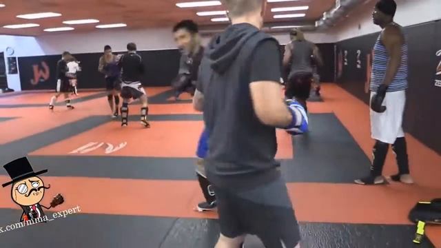 Арман Оспанов в Jackson Wink MMA Academy