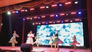 Мария Свиридова и анс. "Зарница" (г. Анапа) - "Моя Россия" ("Там, где поёт душа...", отрывок)