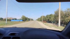едем по станице Камышеватская Ейский р-н
