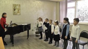 Открытый урок с группой хора 1 класса, МБУ ДО ДШИ им. М.А. Балакирева  г. о. Тольятти