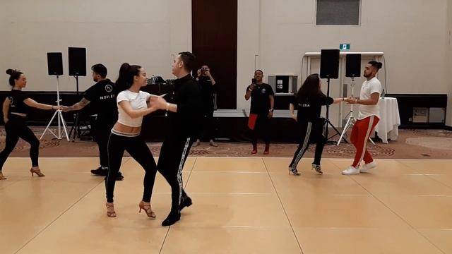 Adriano & Samantha Salsa On2 Partner Work - Music - 2023 Toronto Salsa Festival смотреть онлайн