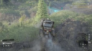 SnowRunner. Висконсин. Река Грэйнвудс. Поручение "Засекреченные материалы"