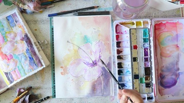Studio Session- Intuitive Floral Abstract- Part 4- Calming Down смотреть онлайн