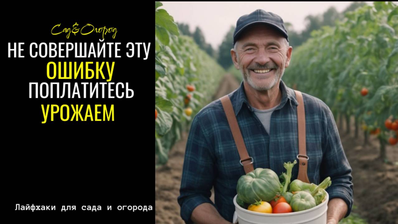 Эту Ошибку Совершают 99% Огородников Огурцы и Томаты надо..... смотреть онлайн