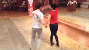 Cuban salsa (salsa casino) advanced elements and combinations. Noventa.