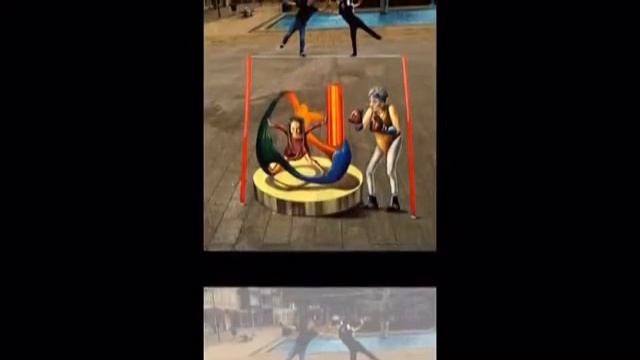 рисунки уличных художников, стрит арт / STREET 3D DRAWINGS VERA BUGATTI