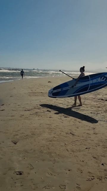 Несмотря на сильный ветер и волну, заплыв на САПах состоялся. #shorts #surf #windsurfingcyprus #sup