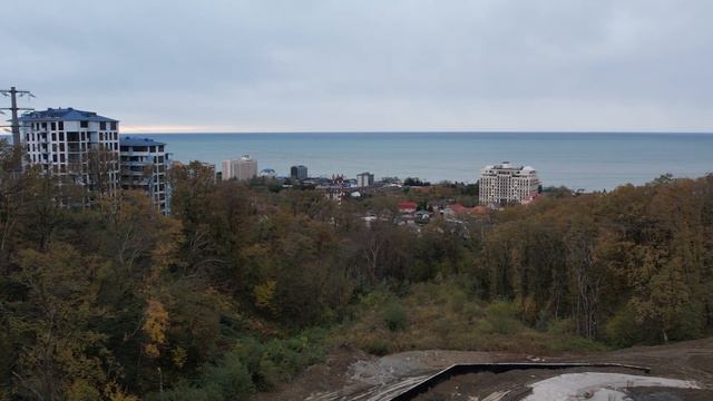 Дом №10  7 этаж , вид на море из окон ЖК Оливия